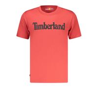Timberland - Camiseta de manga corta de corte regular - Tops - Hombre - Rojo - M -