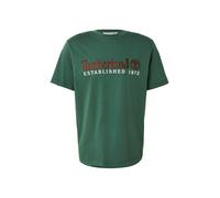 TIMBERLAND Camiseta 'ESTABLISHED 1973' marrón / pino / blanco M EUR