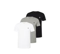 TIMBERLAND Camiseta gris moteado / negro / offwhite, Talla L
