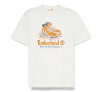 TIMBERLAND Camiseta naranja / offwhite S naranja / offwhite
