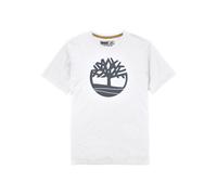 Timberland Kbec River Tree tee Camiseta, White, XL Hombre