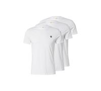 Timberland Hombre Paquete De 3 Camisetas Ajustadas Dunstan River, White, S