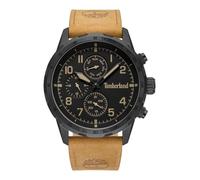 Timberland Campton Reloj para Hombre Analógico de Cuarzo con Brazalete de Piel de Vaca TDWGF0055403