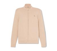 Timberland Williams River Cotton Full Zip Sweater S Beige