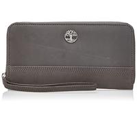 Timberland Leather RFID Zip Around Wallet Clutch with Wristlet Strap, Pulsera para Mujer, Castlerock (Nobuck), Talla única