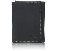 Timberland Cartera Triple de Piel auténtica con Bloqueo RFID para Hombre, Negro -, Talla única