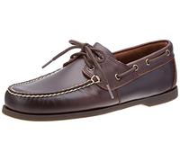 Timberland Cedar Bay (Wide fit)', Náuticos para Hombre, Marrón (Dark Brown Pull Up), 43.5 EU