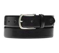 Timberland - Cinturón de piel de vaca para hombre, Negro , L
