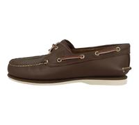 Timberland Classic 2 Eye, Náuticos Hombre, Marrón Med Brown Full Grain, 43 EU