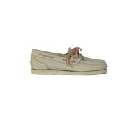 Timberland Classic Boat Shoe Light Green Nubuck Talla: 37.5 W | Zapatos Brogue Outlet | Mujer | Verde