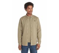Timberland Cotton/linen Long Sleeve Shirt Cassel Earth Talla: S | Camisas Casuales Outlet | Hombre | Blanco