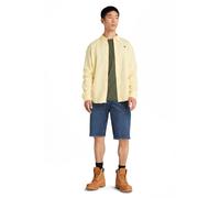 Timberland Cotton/linen Long Sleeve Shirt Popcorn Talla: XL | Camisas Casuales Outlet | Hombre | Blanco