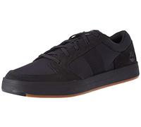 Timberland Davis Square F/L Ox Sneaker Basic, Zapatillas para Hombre, Negro (Black Nubuck), 49 EU