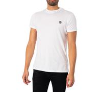Timberland de los hombres Camiseta ajustada Dunstan River, Blanco