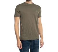 Timberland de los hombres Camiseta ajustada Dunstan River Crew, Verde