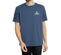 Timberland de los hombres Camiseta con el logotipo del árbol ilustrado, Azul