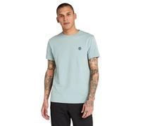 Timberland Dunstan River Short Sleeve Tee Silver Blue Talla: S | Camisetas Básicas Outlet | Hombre | Azul