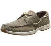 Timberland EK Hull's Cove FTM_EK Hull's Cove 2 Eye - Mocasines de Cuero para Hombre Verde Grün (Green) 41.5
