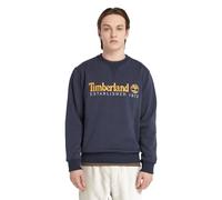 Timberland Embroidery Logo Brush Back Crew Neck Dark Sapphire Talla: S | Jerséis Outlet | Hombre | Azul
