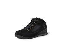 Timberland Euro Rock Heritage L/F Basic Botas de Moda para Hombre, Negro (Black Suede), 50 EU