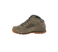 Timberland Hombre Euro Rock Heritage L/F Botas, Dark Green Suede, 45 EU