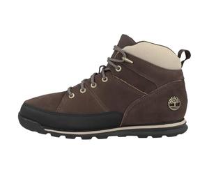 Timberland Euro Rock Mid Lace Boot, Dark Brown Nubuck TB0A41YH Suede, Men's, marrón oscuro, 43.5 EU