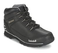 Timberland Euro Sprint Hiker, Botas Hombre, Negro Black Full Grain, 44 EU
