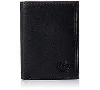 Timberland Exclusiva Cartera Triple de Piel Fina Blix Billetera, Negro, Taille Unique para Hombre