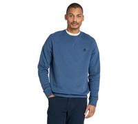Timberland Exeter RIVER Brushed Back Crew Sudadera Hombre Azul Sudadera Tb0a2bnkeyo1, Azul, L