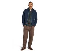 Timberland Exeter River Brushed Back Full Zip Funnel Neck Dark Sapphire Talla: XL | Chaquetas Finas Outlet | Hombre | Azul