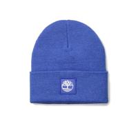 Timberland Gorro de hombre con parche tonal, azul, talla única, azul (bluette), Talla única