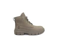 Timberland Greyfield - Botas de mujer con cordones, ancho medio, nobuk marrón medio, 41.5 EU