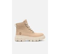 Timberland Greyfield Mid Lace Up Boot Light Beige Nubuck Talla: 39.5 | Botas Outlet | Mujer | Marrón