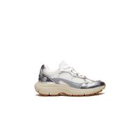 Timberland Hazel Lane Low Lace Up Sneaker Natural Mesh Silver Talla: 40 | Zapatillas Deportivas Outlet | Mujer | Gris