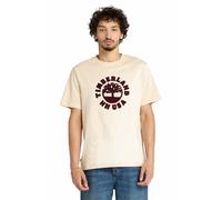 Timberland Holiday Front Graphic Ss Tee Angora Talla: S | Camisetas con Decoración Impresa Outlet | Hombre | Gris