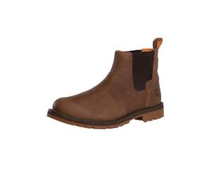 Timberland Hombre Botas Chelsea De Cuero Redwood Falls Mid, Medium Brown