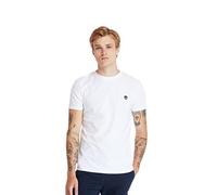 Timberland SS Dunstan River Jersey Crew Tee Slim L Blanco