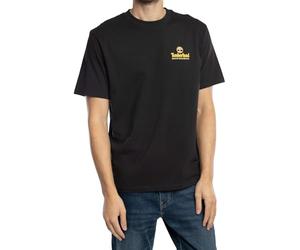 Timberland Hombre Camiseta con El Logotipo del Árbol Ilustrado, Black, M