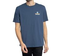 Timberland Hombre Camiseta con El Logotipo del Árbol Ilustrado, Dark Blue, 3XL