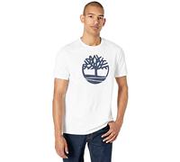 Timberland Hombre Camiseta De Marca, White, XL