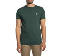 Timberland Hombre Camiseta Dunstan River Slim, Dark Green, S