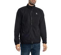 Timberland Hombre Forro Polar con Cremallera Completa, Black