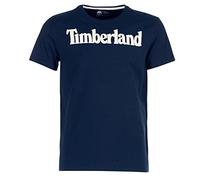 Timberland Hombre SS Kennebec River Brand Regular tee (Tree & Linear) Camiseta Not Applicable, Azul (Dark Sapphire Linear H78), Medium