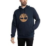 Timberland Hombre Sudadera con Capucha Y Logo De Árbol De Camuflaje En La Parte Delantera, Navy, S