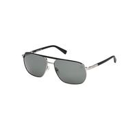 Timberland Hombre TB00027 08R Gafas de sol Metal Antracita Verde Cuadrada Polarizado