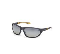 Timberland Hombre TB00035 20D Gafas de sol Inyectado Gris Fumar Cuadrada Polarizado