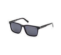 Timberland Hombre TB9306 01D Gafas de sol Acetato Negro Gris Cuadrada Polarizado