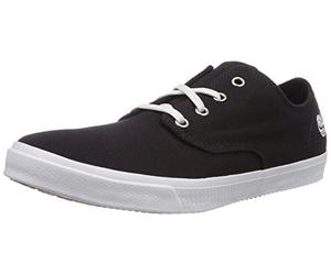 Timberland Hookset Camp FTM_EK-Juego de Ganchos (Lona de 4 Ojos), Zapatillas Hombre, Negro Black Canvas, 44 EU