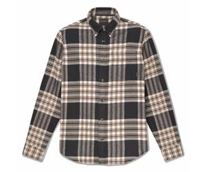 Timberland House Check - Camisa de franela de corte regular a cuadros índigo para hombre