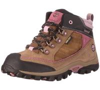 Timberland HYPRTRL GTX Mid Tan/MVE Hypertrail Mid Hiker - K - Zapatillas de Deporte de Cuero Nobuck para niña, Color marrón, Talla 35